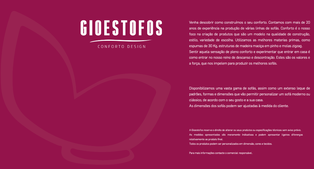 Catálogo Gioestofos - Conforto Design